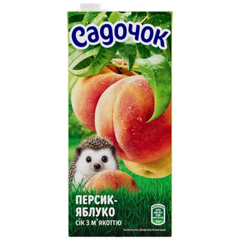 Сік Садочок персик-яблуко 0,95л - купити, ціни на Чудо Маркет - фото 5