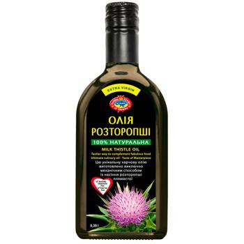 Golden Kings of Ukraine Milk Thistle Oil 0.35l - buy, prices for NOVUS - photo 1