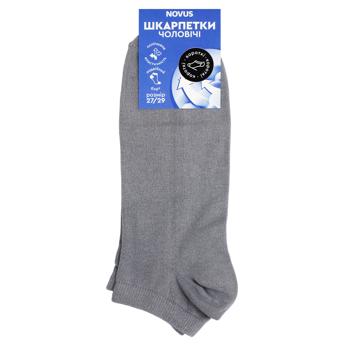 Novus Short Men's Socks s.27-29 Grey