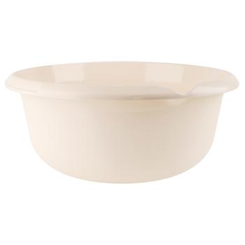 Keeeper plastic bowl with low tide 9l