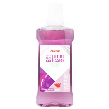 Ополіскувач для порожнини рота Auchan Комплексний догляд 6в1 500мл