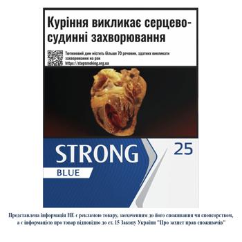 Сигариллы Strong Blue 25шт