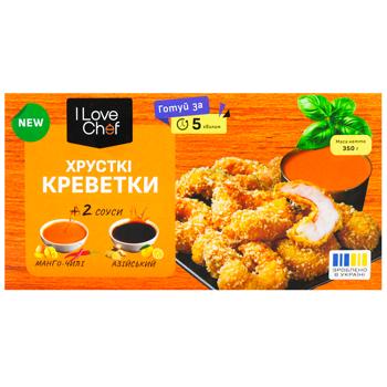 I Love Chef Frozen Crispy Shrimp with Mango-Chili and Asian Sauce 350g - buy, prices for - photo 2