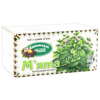 Karpatskyi Chay Mint Herbal Tea 1.35g*20pcs - buy, prices for - photo 2