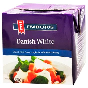 Сырный продукт Emborg Danish White Фета 50% 500г - купить, цены на Восторг - фото 1