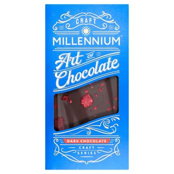 Millennium Craft Series Black Chocolate with Raspberry 100g - buy, prices for EKO Market - photo 1