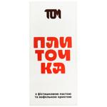 Tom Plytochka Chocolate with Pistachio Paste and Wafer Crumbs 100g