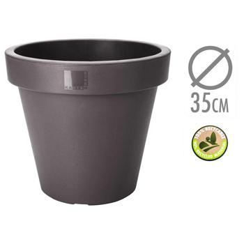 Black Plant Pot 35x31cm - buy, prices for METRO - photo 1