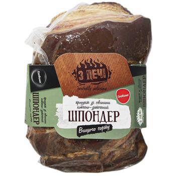Шпондер Глобино З печі копчено-запечений вищий сорт - купити, ціни на Auchan - фото 1