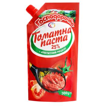 Hospodarochka Tomato Paste 25% 300g - buy, prices for Ideal - photo 1