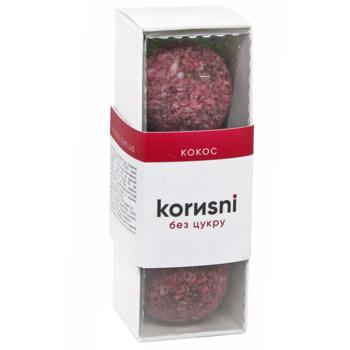 Конфеты Korusni Кокос 55г - купить, цены на КОСМОС - фото 3