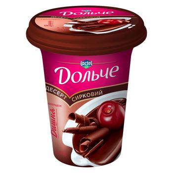 Dolce Cherry Curd Dessert with Chocolate 3.4% 300g - buy, prices for COSMOS - photo 1