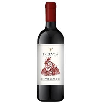 Вино Nelvia Chianti Classico Nelvia красное сухое 13,5% 0,75л
