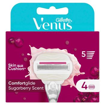 Картриджи для гоління Venus Comfortglide Sugarberry Scented 3шт - купити, ціни на - фото 2