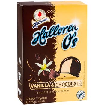 Halloren O's Vanilla & Chocolate Candies in Chocolate Glaze 125g - buy, prices for Epicentr FOOD - photo 1