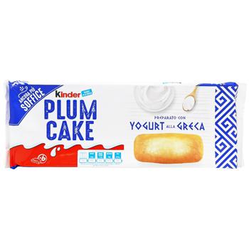 Kinder Plum Cake Greek Yogurt Sponge Cake 192g