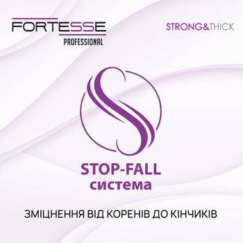 Fortesse Professional Strengthening Shampoo for Weak Hair Prone to Falling Out 400ml - buy, prices for NOVUS - photo 3