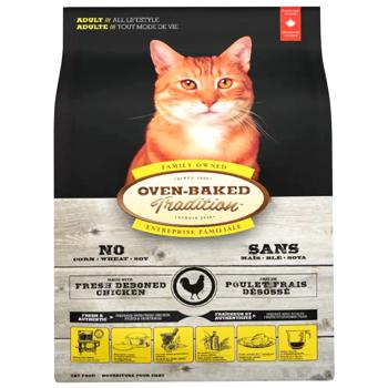 Oven-Baked Tradition Dry Food with Chicken for Adult Cats 4.54kg - buy, prices for MasterZoo - photo 3