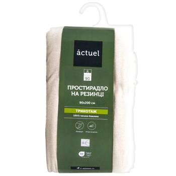 ACT/ПРОСТИР/РЕЗ 90Х200 БЕЖ - купить, цены на Auchan - фото 1