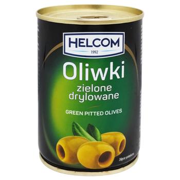 Helcom Pitted Green Olives 0.3l