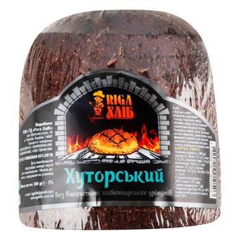 Хлеб Рига Хлеб Хуторской 300г - купить, цены на Auchan - фото 1