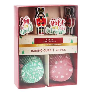 Набір для приготування кексів Koopman 48шт