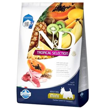 Сухий корм для собак Farmina N&D Tropical Selection 5 кг - ягня та фрукти - купить, цены на MasterZoo - фото 1
