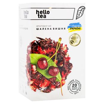 Hello Tea Crazy Cherry Fruit Tea 2.6g*20pcs - buy, prices for - photo 1