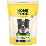 Home Food Dry Food with Lamb and Rice for Active Dogs of Medium and Large Breeds 1.6kg