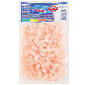 Karolina Frozen Peeled Cold-water Shrimp 200g - buy, prices for COSMOS - photo 1