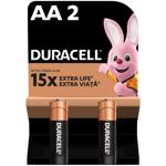 Duracell AA Alkaline Batteries 2pcs