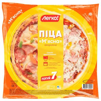 Legko! Meat Frozen Pizza 400g - buy, prices for Supermarket "Kharkiv" - photo 1