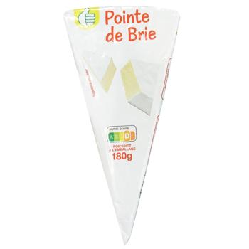 Auchan Brie Cheese 60% 180g