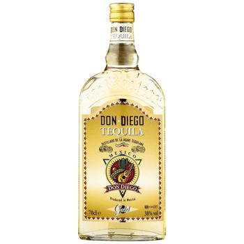 Don Diego Gold Tequila 38% 0.7l - buy, prices for METRO - photo 1