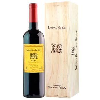 Вино Remirez de Ganuza Reserva 2013 красное сухое 14,5% 0,75л - купить, цены на - фото 2