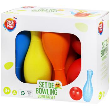 One Two Fun Bowling Set 8 Items