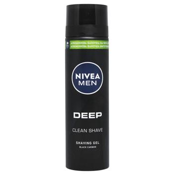 Гель для бритья Nivea Men Deep 200мл - купить, цены на КОСМОС - фото 1