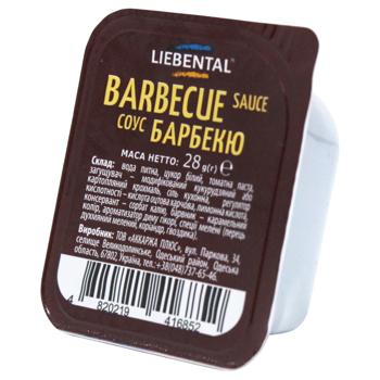 Соус "Барбекю"  ТМ "LIEBENTAL", діп-пот 28 г  Пр-во - купить, цены на КОСМОС - фото 1