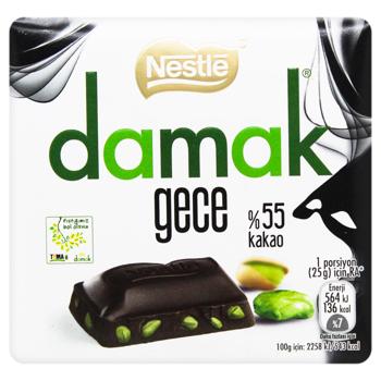 Шоколад чорний Damak Gece 60г