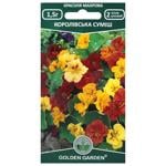 Golden Garden Royal Mix Terry Nasturtium Flowers Seeds 1.5g