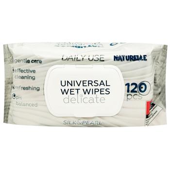 Naturelle Delicate Universal Cleaning Wet Wipes 120pcs - buy, prices for - photo 1