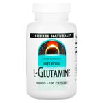 Source Naturals L-Glutamine 500mg 100 capsules