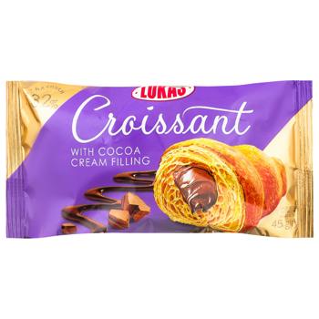 Круасан Lukas з начинкою какао крем 45г