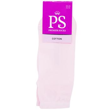 Носки Premier Socks женские розовые размер 23-25 - купить, цены на Auchan - фото 1