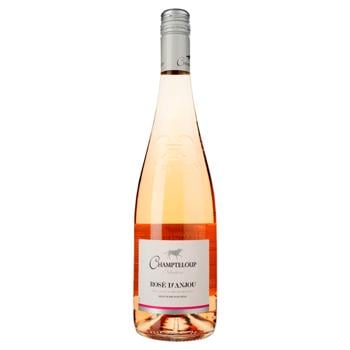 Вино Champteloup Rose d'Anjou рожеве напівсухе 11% 0,75л