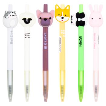 ZiBi Cute Animals Blue Ball Pen 0.7mm - buy, prices for MegaMarket - photo 1