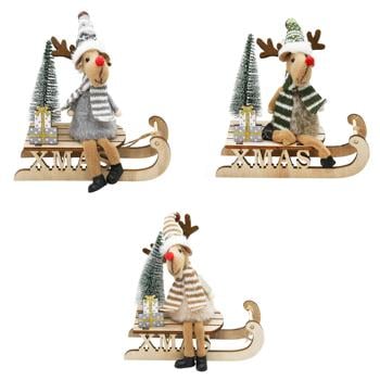 Фігурка декоративна Koopman Олень 18х7х18см в асортименті