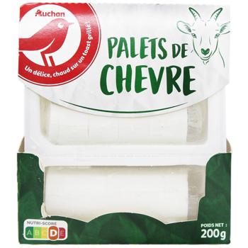 Сыр Auchan Chevre козий 45% 200г - купить, цены на - фото 2