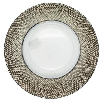Gray Plate 21cm 955-38-64604
