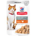 Hills Science Plan Wet Food with Turkey for Sterilized Cats 85g